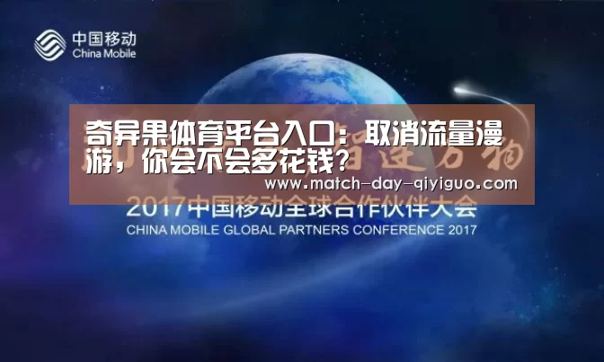 奇异果体育平台入口:取消流量漫游,你会不会多花钱?(图3) 奇异果体育平台